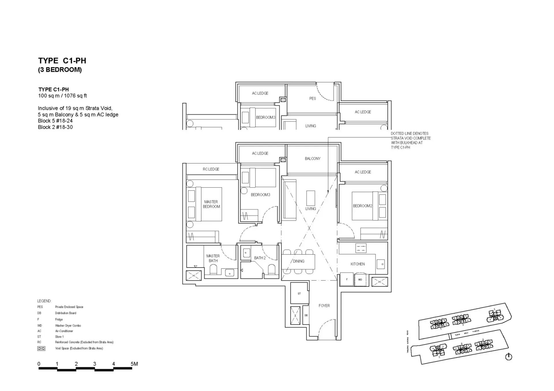 The Continuum floorplan